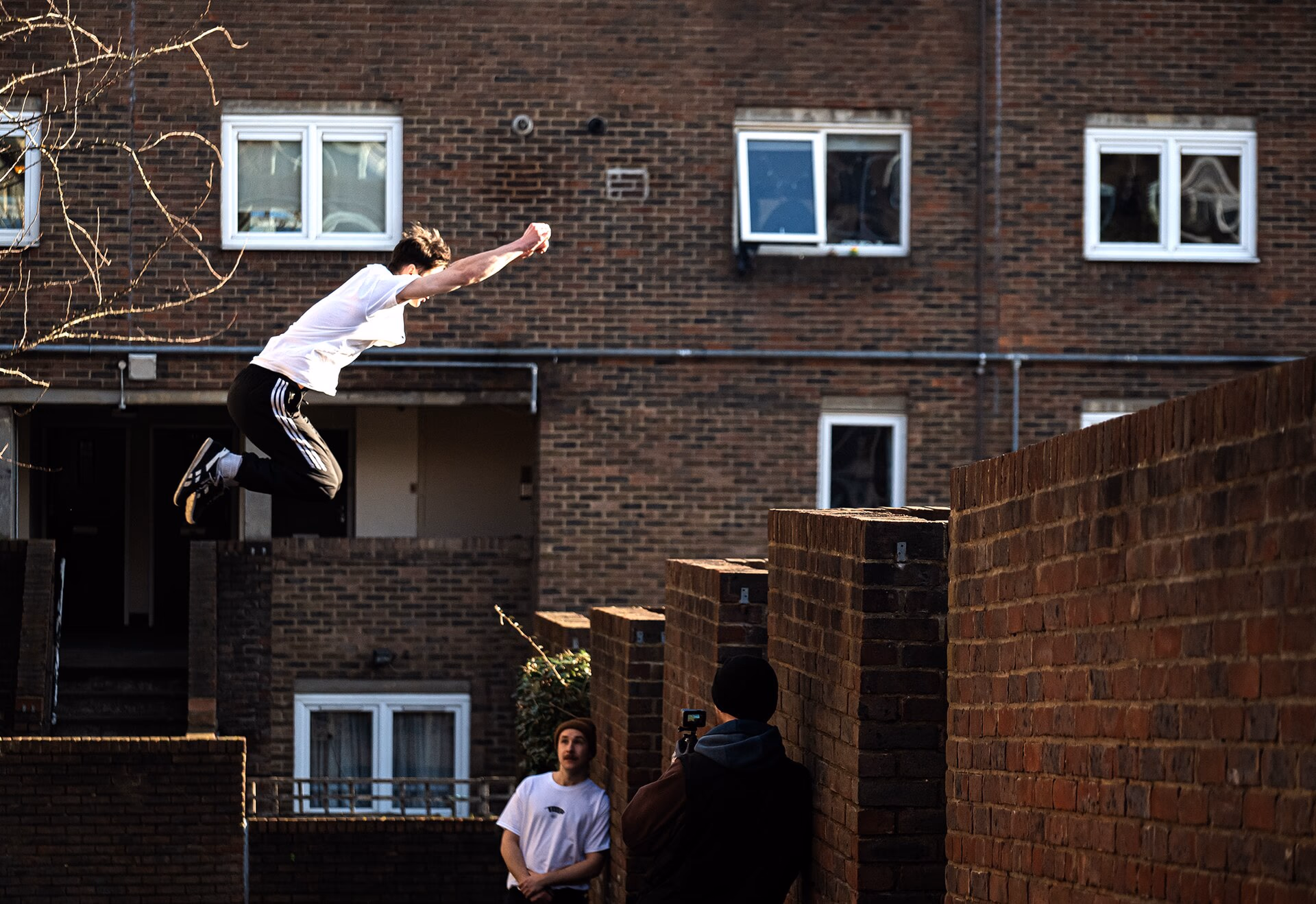 A parkour archway