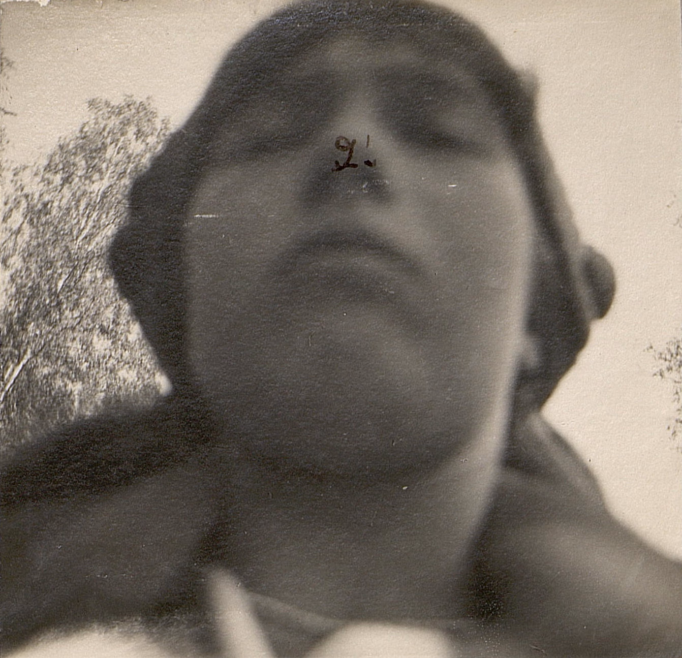 Anastasia Nikolaevna Romanova in a selfie, 1915